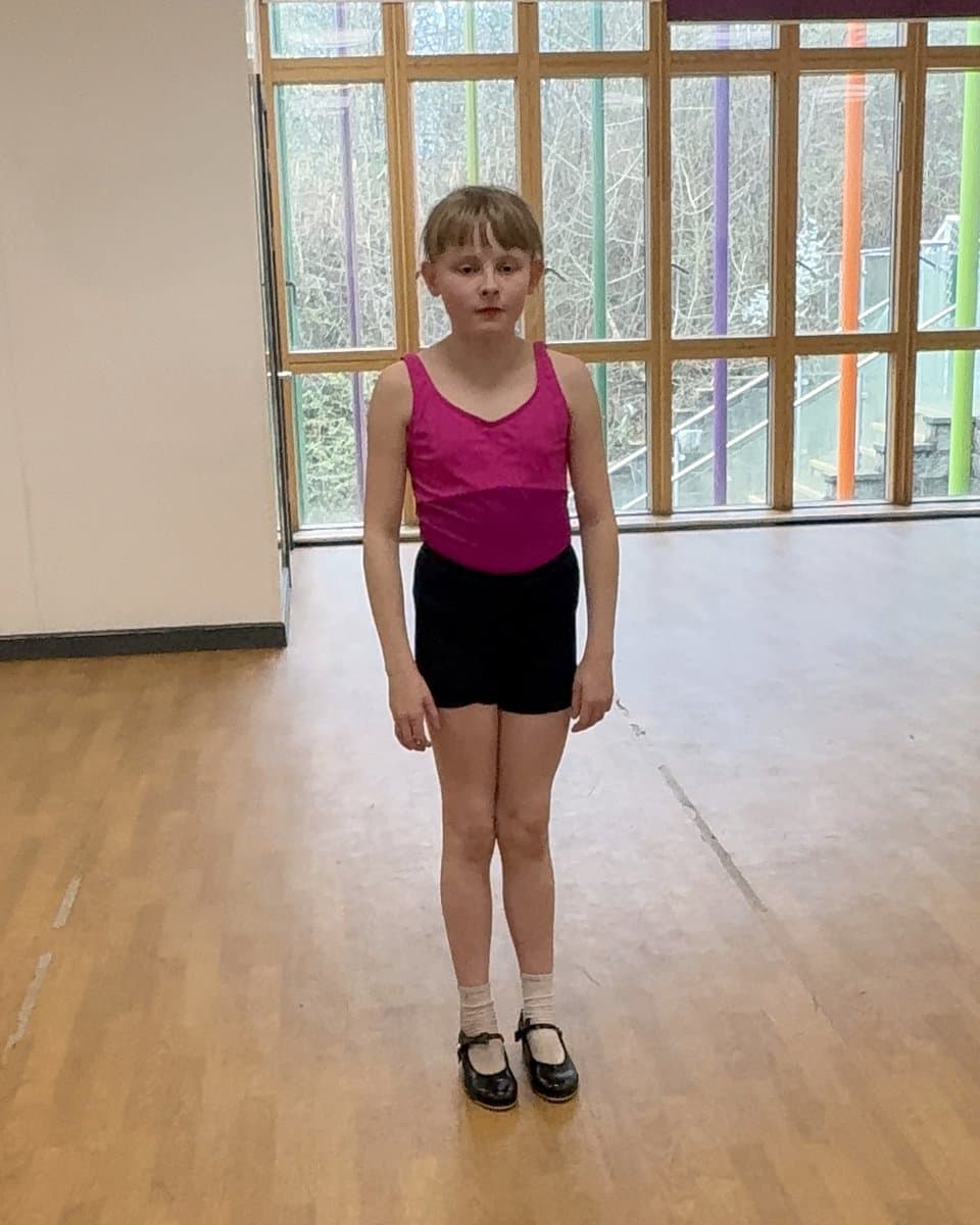 ISTD Tap Grade 1 dancers at En Pointe Theatre Arts Cardiff