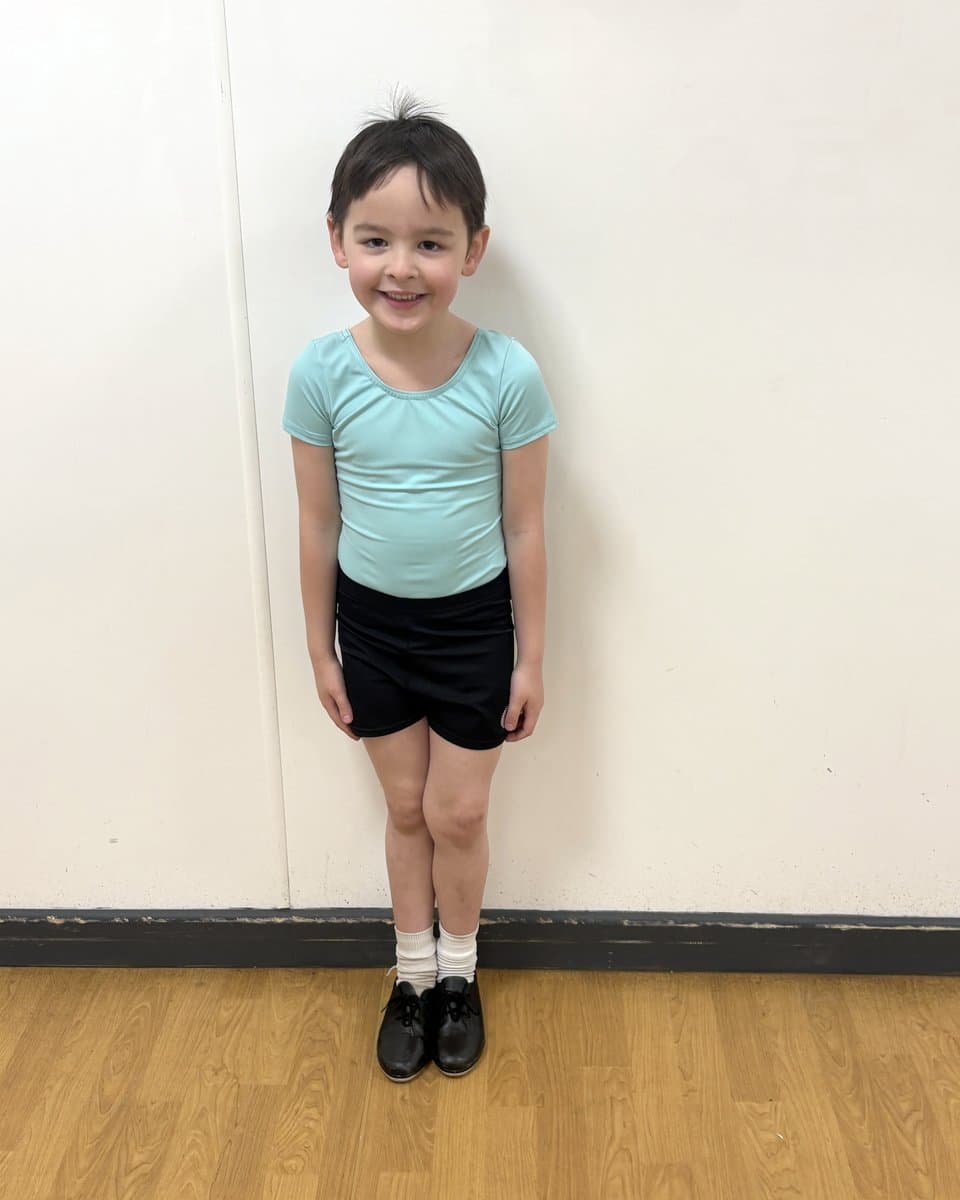 RAD Ballet uniform at En Pointe Theatre Arts Cardiff